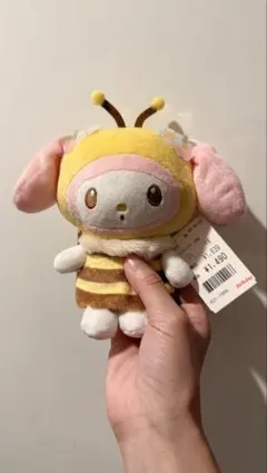 マイメロディ ぬいぐるみマスコット ハチ