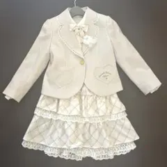 セレモニースーツ130 女の子　ヒロミチナカノ