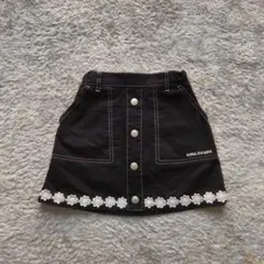 ANNA SUI MINI 黒いスカート120