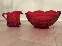 ◆美品　モッサーグラス　ケーキスタンド 1004030.jpg