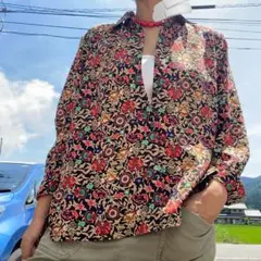 総柄シャツ シャツ