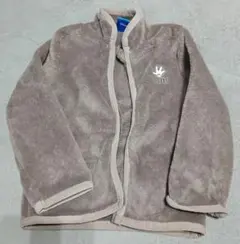 【美品】ディズニー　フリース　ジャケット　ブラウン　100