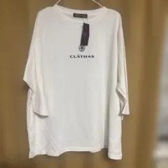 新品 CLATHAS ロゴTシャツ 4L オフホワイトのサムネイル