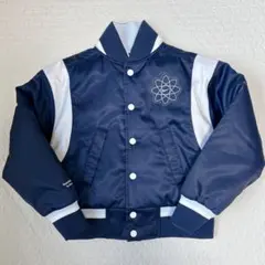 NIKE キッズ アウター 140 ネイビー ブルゾン MA-1 ジャケット