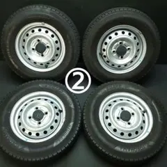 日産 クリッパートラック(LE−U71T)純正12㌅スチールホイールとタイヤ4