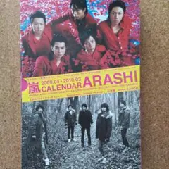 ARASHI カレンダー 2009-2010