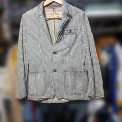 Y*a様 90s old gap ヒッコリー カバーオール ジャケット XSのサムネイル