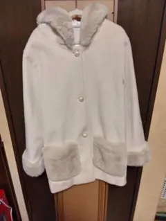 冬物処分。cheri miポケットファーコート