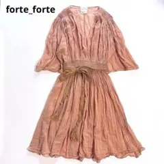forte_forte RESORT ドレス ワンピース　チュニック　シルク混のサムネイル