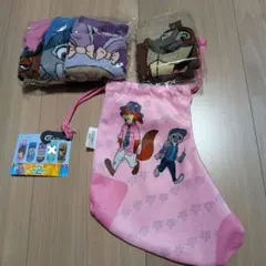 ズートピア２　アベイル　靴下