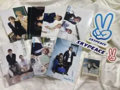 SKY PEACE フォトカード＆ステッカーセット　スカイピース　じんたん　テオ