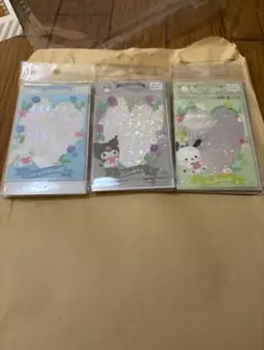 サンリオ　トレカスリーブ　ポチャッコ　シナモン　クロミ