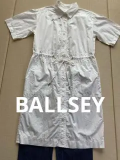 BALLSEY 半袖シャツワンピース　シャツコートのサムネイル