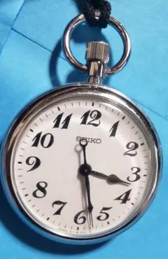 値下げ！セイコー 7c11-0010クオーツ懐中時計京浜急行払下品新品電池取付 SEIKO 鉄道時計 7C11-0010 京阪電鉄 連続40期責任事故皆無達成