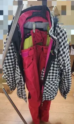 美品】SPOX&IGNIO／スノボウェア 上下セット レディースSサイズ