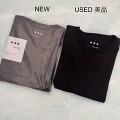【新品・美品】スリードッツ 2パックTシャツ ユニセックス モダンフィット 黑のサムネイル