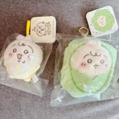 Chiikawa Baby うさぎ ぬいぐるみセット ベビー、キャベツ