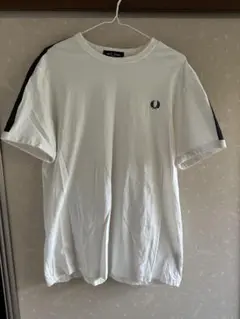 FRED PERRY フレッドペリー Tシャツ ホワイト ブラックライン