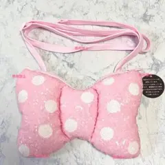 ディズニー ショルダーバッグ スパンコール ピンク新品、未開封、タグ