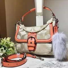 COACH シグネチャー ソーホー2way ショルダーバッグ 25289 美品