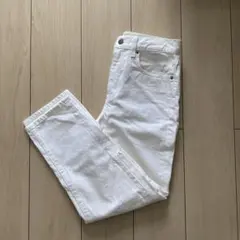 ユニクロ　スラウチテーパードアンクルジーンズ　22 デニムパンツ　Uniqlo