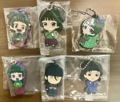 薬屋のひとりごと　ラバーキーホルダー　6種　猫猫　高順　李白