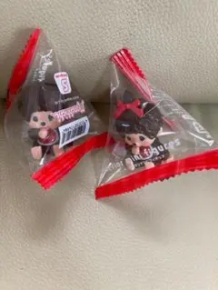 モンチッチ インテリア ミニフィギュア男の子 女の子2個セット新品未使用即決①