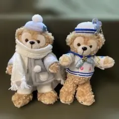ダッフィー 上海ディズニー パジャマ リラックス ぬいぐるみ キー
