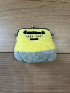 ドクターイエロー がま口　ポーチ