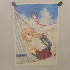 希少】 氷菓 放課後の階段 B2ポスター 米澤穂信 京都アニメーション 