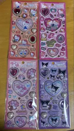 サンリオ キラキラジュエリーシールセット