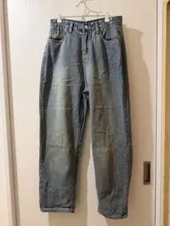SHEIN ハイウエスト デニムパンツ 調整可能ウエストSサイズ