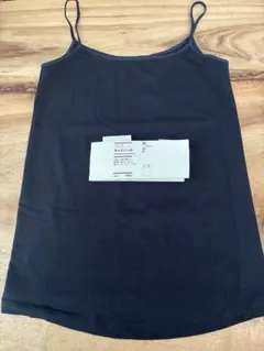 MUJI 黒 キャミソール Mサイズ