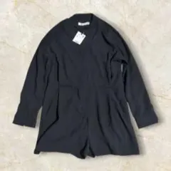 ZARAブラック XLサイズ オールインワン