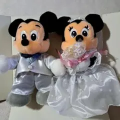 ミッキー・ミニー ウェディングぬいぐるみセット