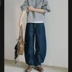 新品 fashiru wide tapered denim size1