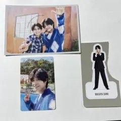 Aぇ！group 2025-2026カレンダートレカ ペーパースタンド 佐野晶哉