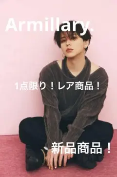 早い者勝ち！「新品」 Armillary. GLOSSY TOPS 黒 長袖