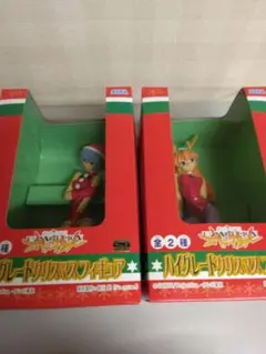 新世紀エヴァンゲリオン　クリスマスフィギュア/レイ&アスカ　新品未開封品