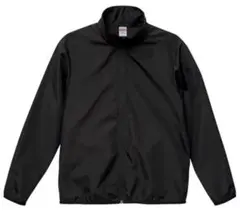 ジャケット ブルゾン ジップアップ スタンドカラー　黒