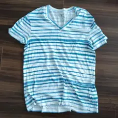 Armani Exchange ストライプ Tシャツ M