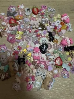10.デコパーツ まとめ売り キャラクター リボン