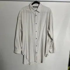 CIAO PANIC ストライプロング長袖シャツ アイボリーのサムネイル
