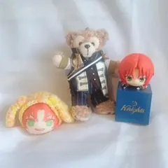 月永レオ ひっかけフィギュア くまめいと衣装 おまんじゅうにぎにぎマスコットちび