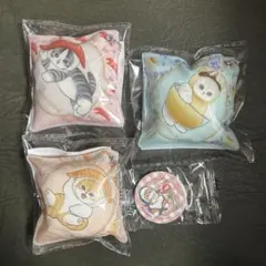 くら寿司 mofusand クッションチャーム 缶バッジ