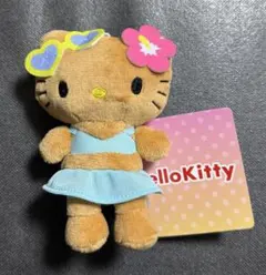ハローキティ　XOXOギャルVol.2　日焼けキティ　マスコット
