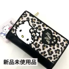 ♡ハローキティ♡ 財布　二つ折り財布　　レディース　キッズ　ワッペンキティー