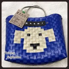 新品❤️MARNI カゴバッグ クロネコ キャット／06 - メルカリ