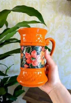 Ceramiche BucciフラワーベースMade in Italy マットな質感の 磁器製の