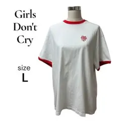 Girls Don't Cry 半袖Tシャツ Lサイズ ホワイトのサムネイル